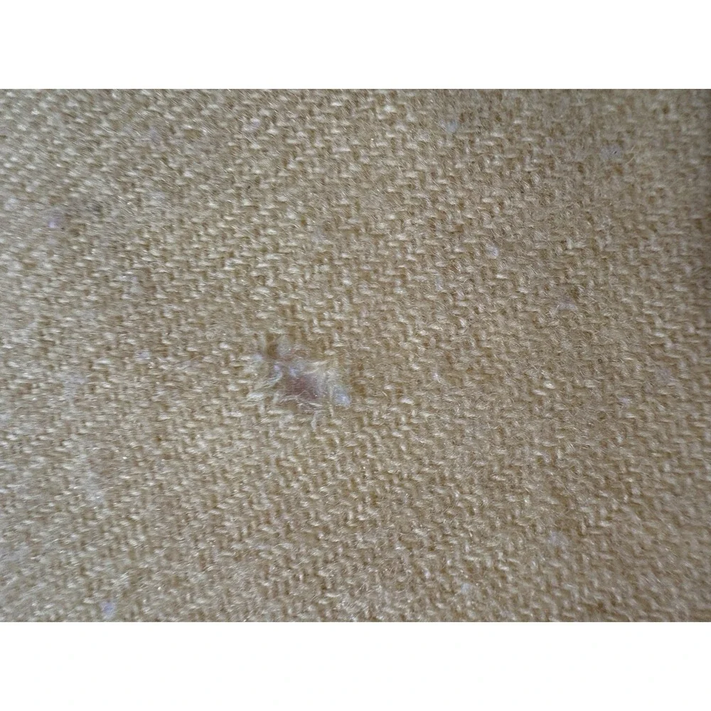 Vintage 70s Kenwood Twin/Full 100% Pure Virgin Wool Gold Blanket Made In Canada